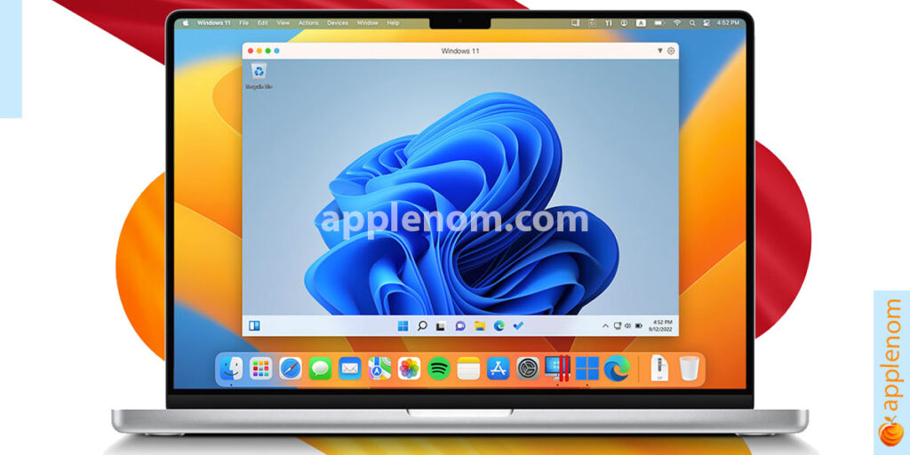 ریختن ویندوز روی مک